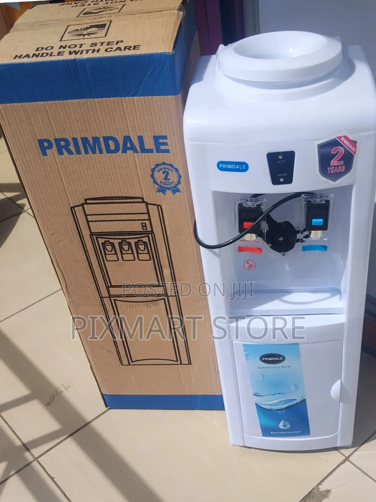 Primdale Hot and Normal Dispenser Strong and Elegant White