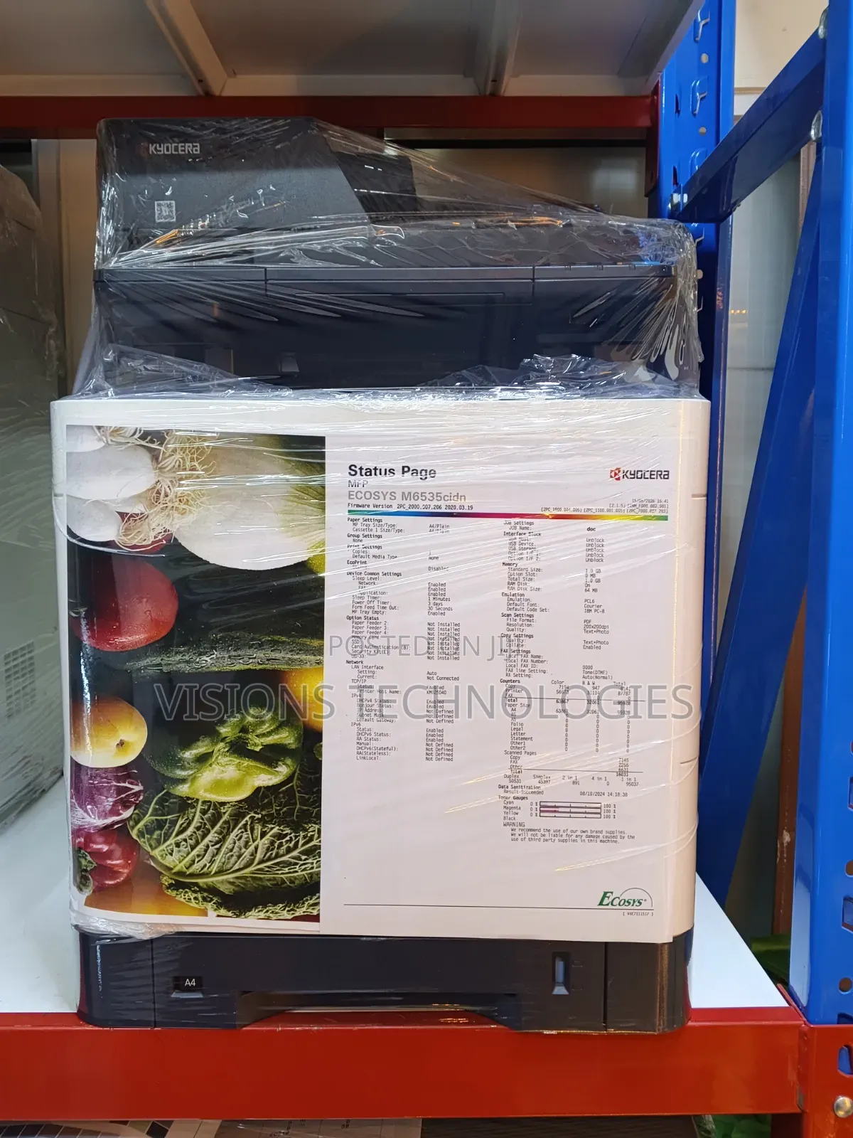 Kyocera Ecosys 6535cidn 35 Copies Pee Minute Multifunctional Printer