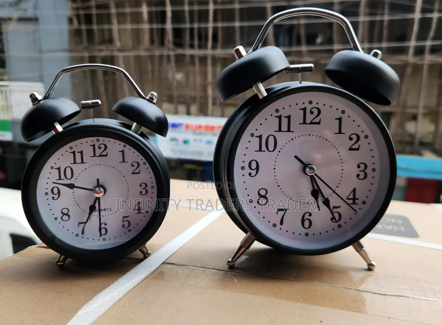 Vintage Alarm Clock Classic Retro Twin Bell