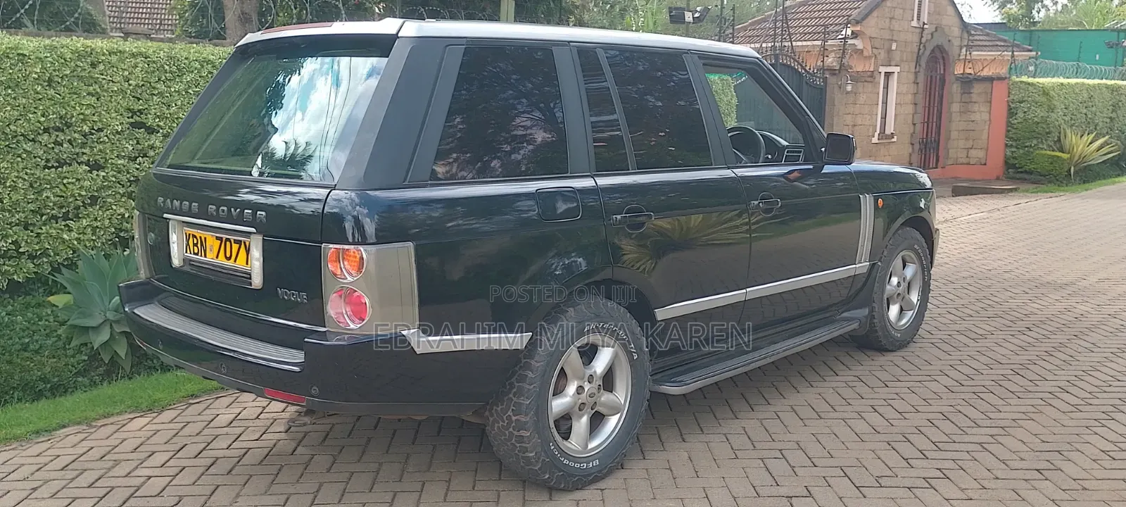 Land Rover Range Rover Vogue 2004 Black