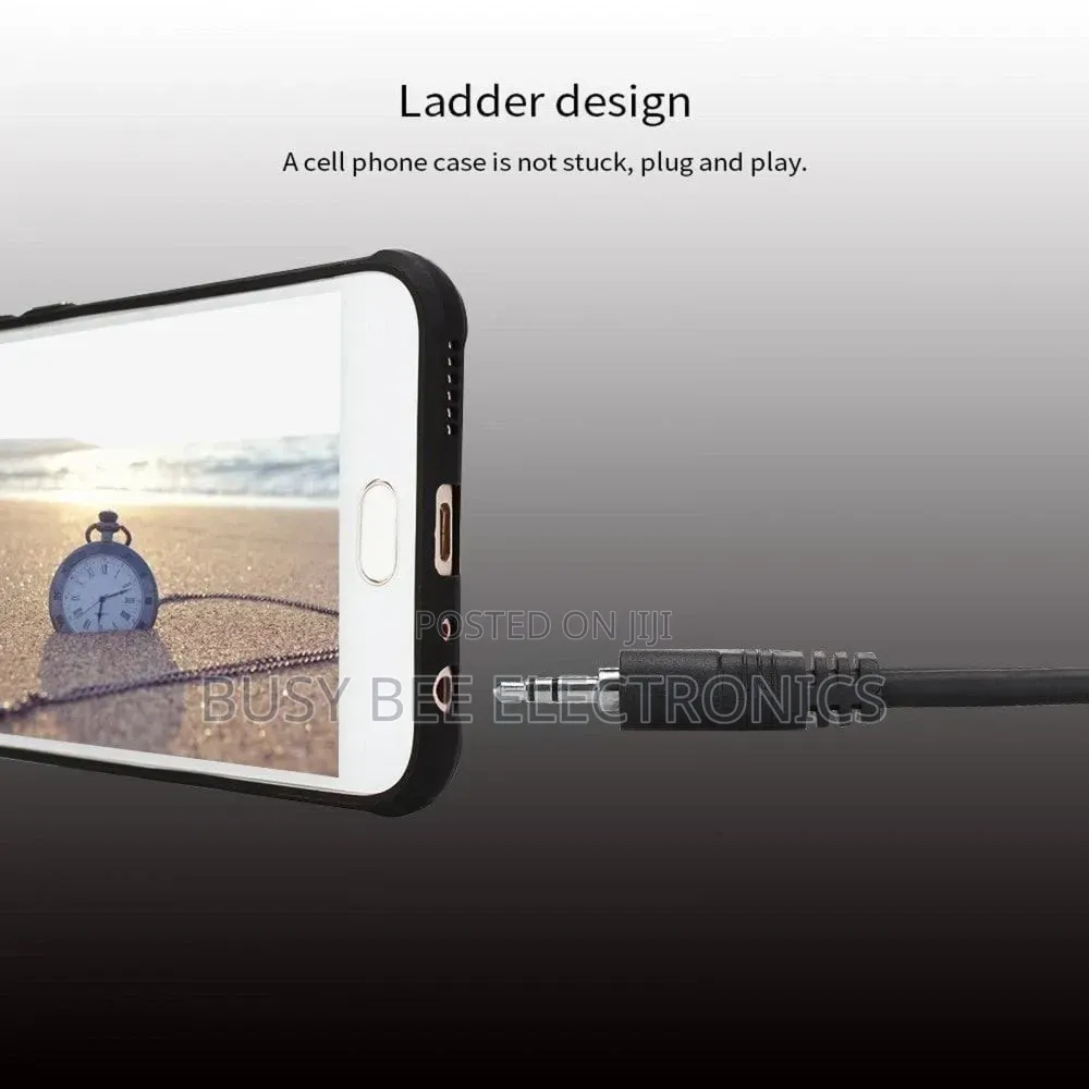 1.2m 3.5mm Stereo Jack to 2x 6.35mm Big Mono Jack Left/Right Cable