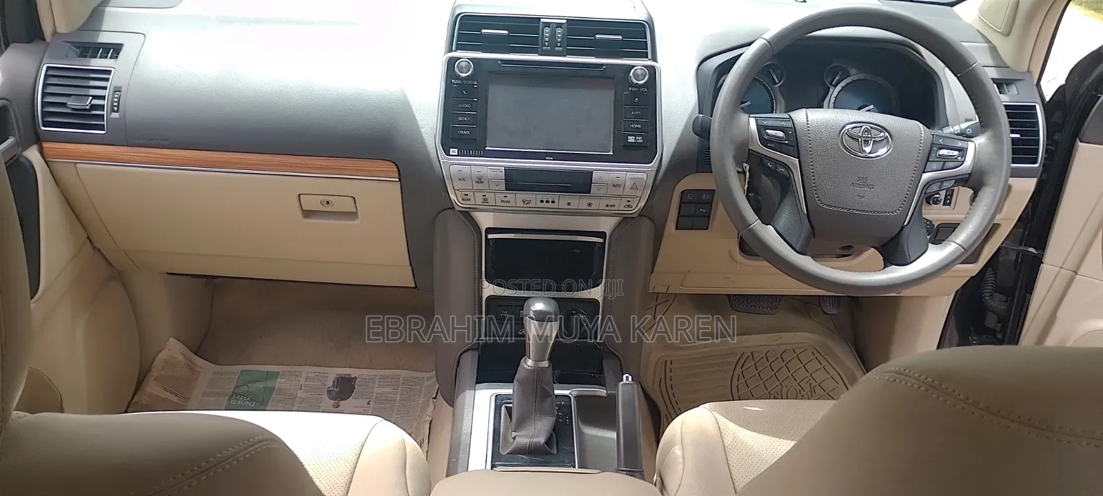 Toyota Land Cruiser Prado 2.8 2019 Black