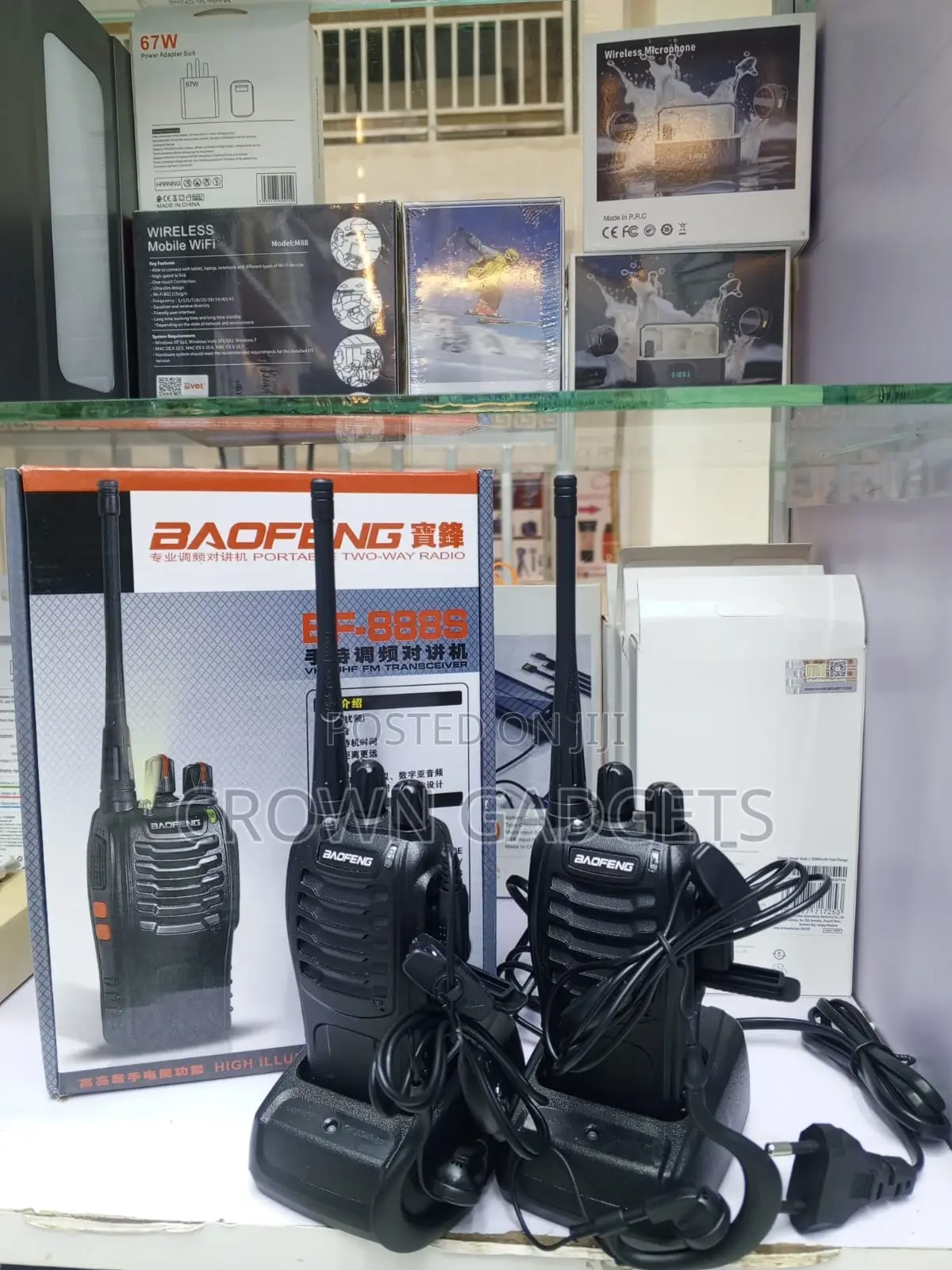 Baofeng Bf-888s Uhf Portable Two-Way Radio, Walkie Talkie B888s