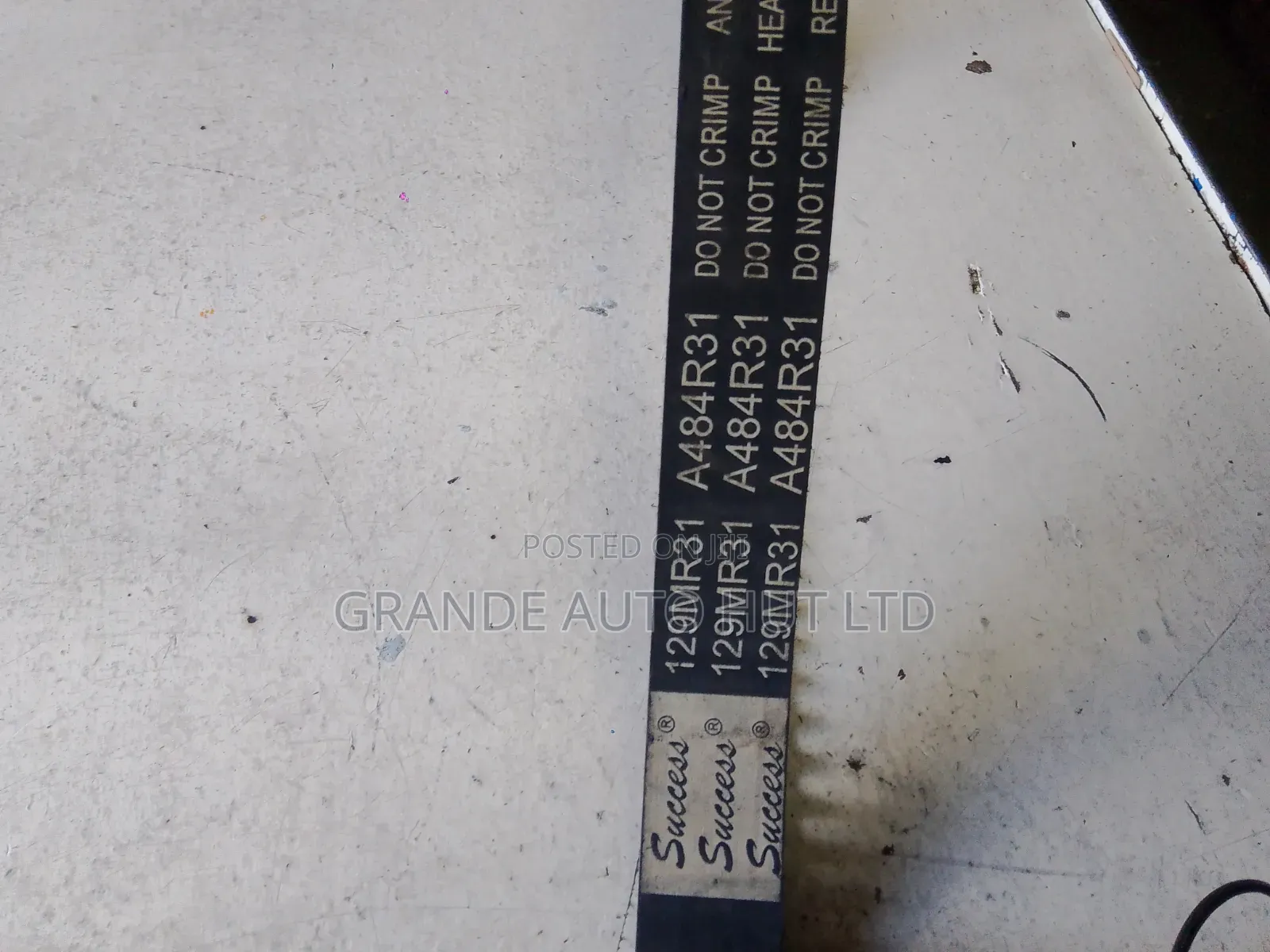 Timing Belt 129 Teeth Toyota 3l