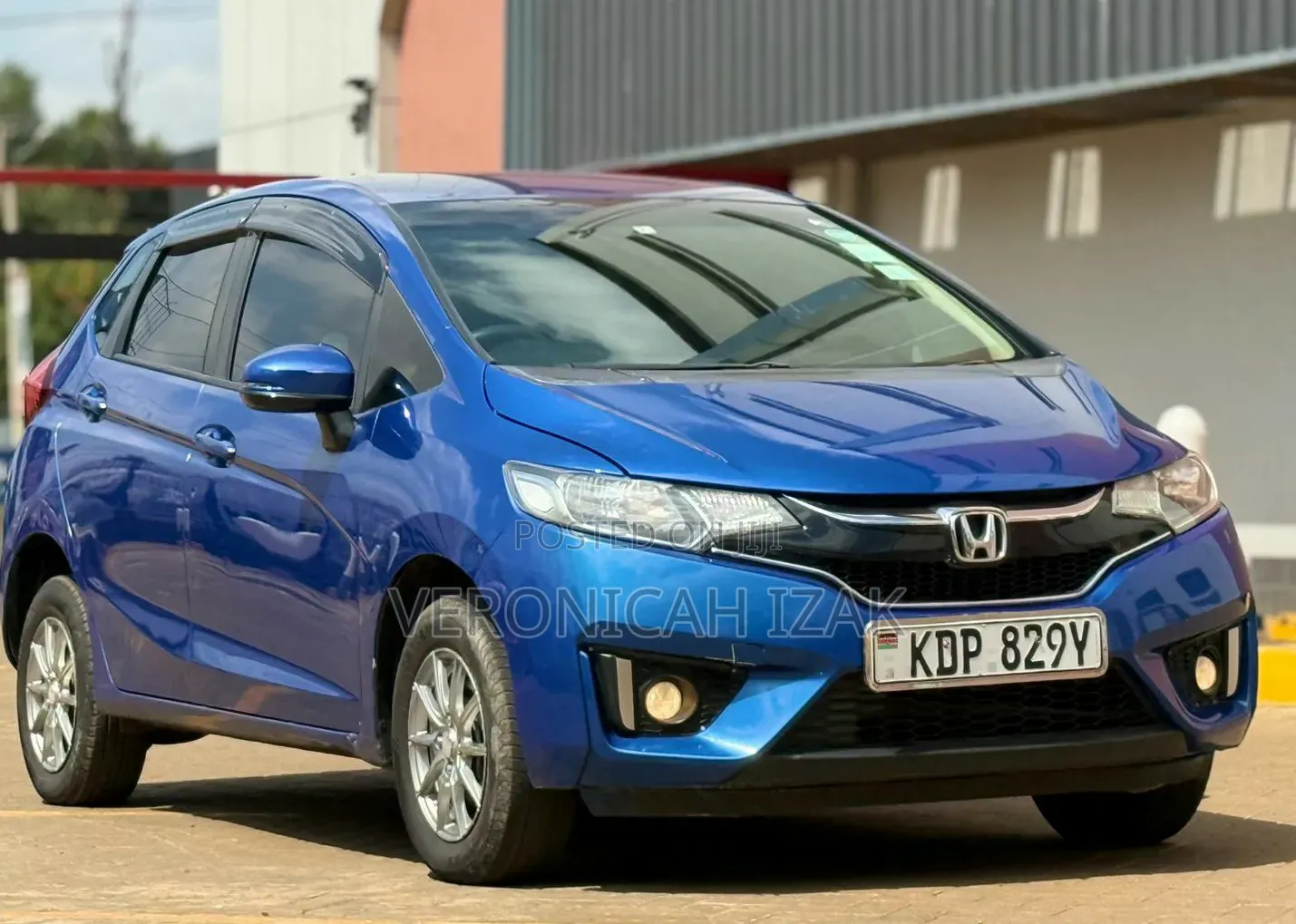 Honda Fit 2016 Blue