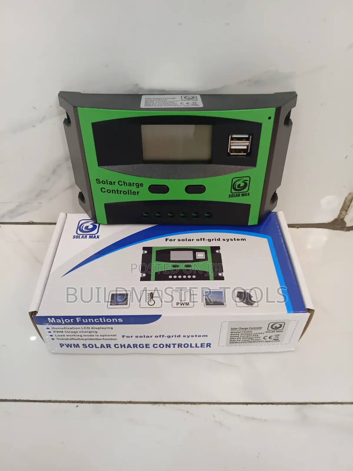 30a Solar Max Tk30d PWM Solar Charge Controller