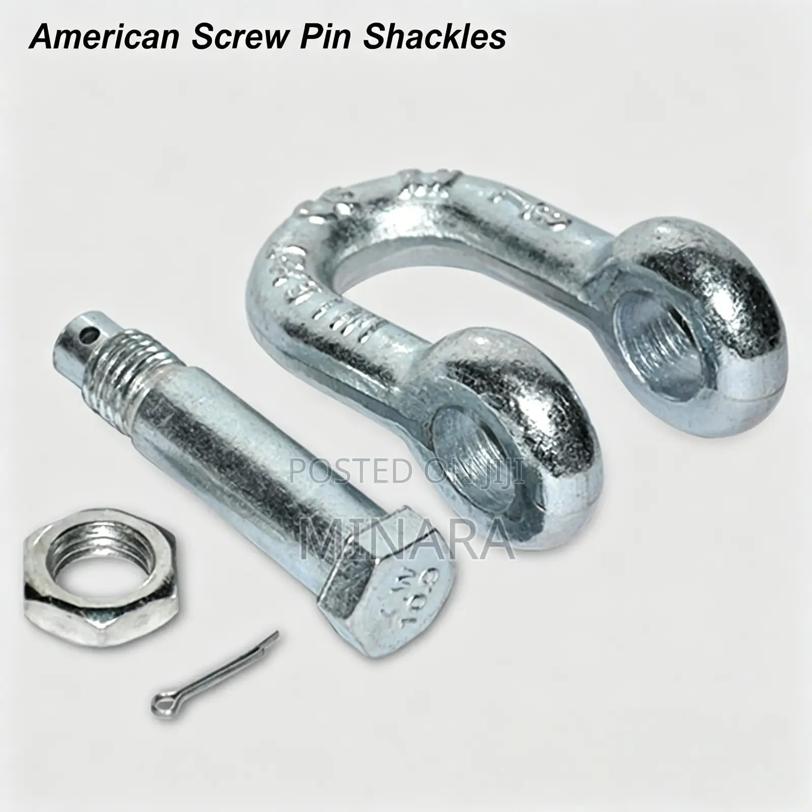 2pcs, 1/2" D-Ring Shackle,Heavy Duty Off Road Towing / Lifting 2ton