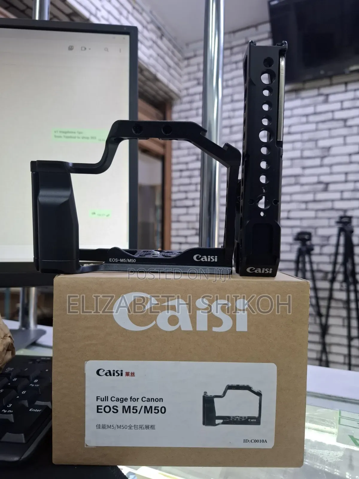 Camera Cage for Canon Eos M5 M50 M50 Mark Ii Camera,Black