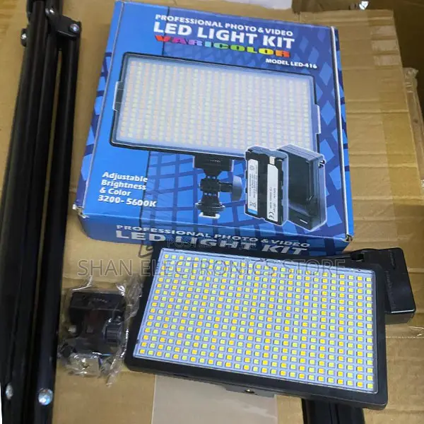 Led01 416 Leds 3600lm Professional Photography Light Panel Lamp