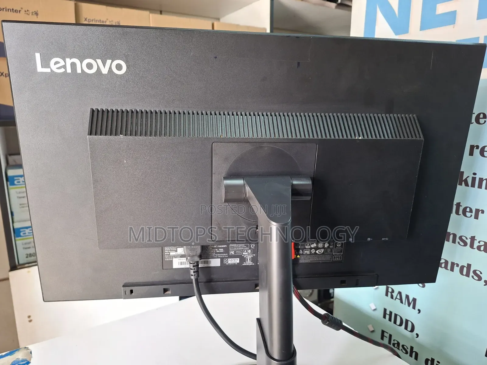 24' Edge to Edge Lenovo Monitor