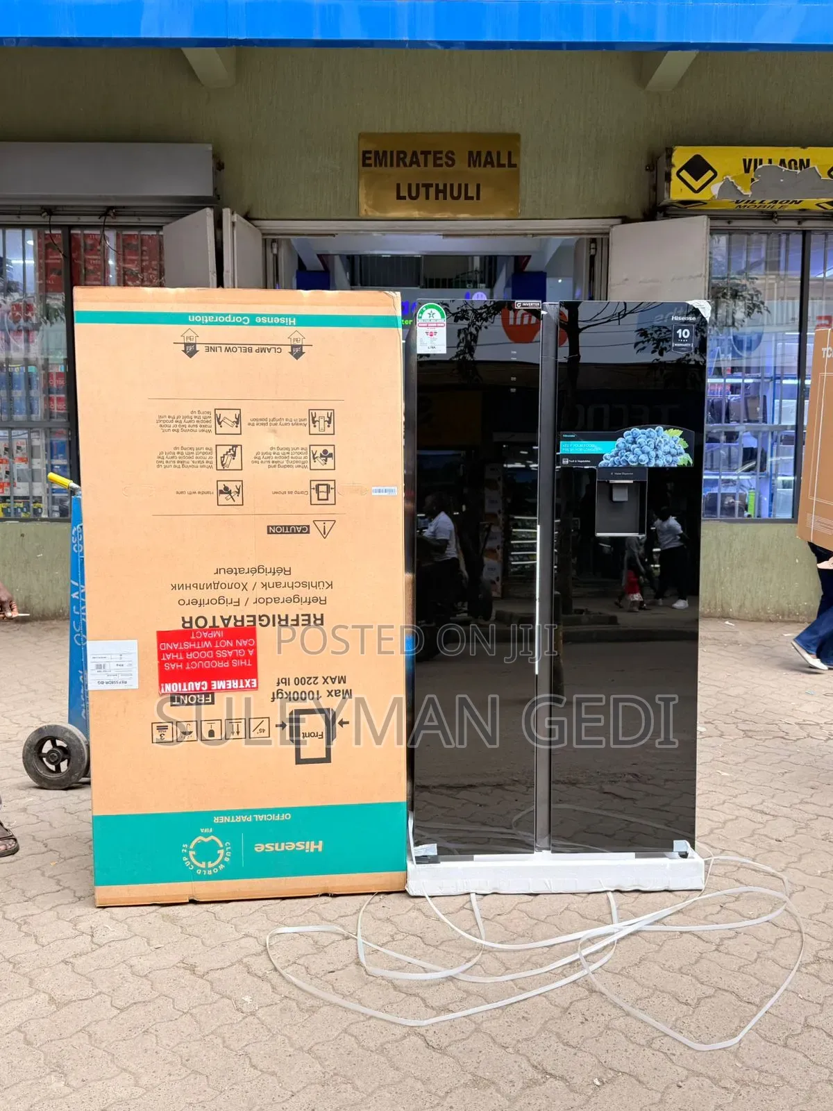 Hisense Fridge 541l No Frost Side by Side