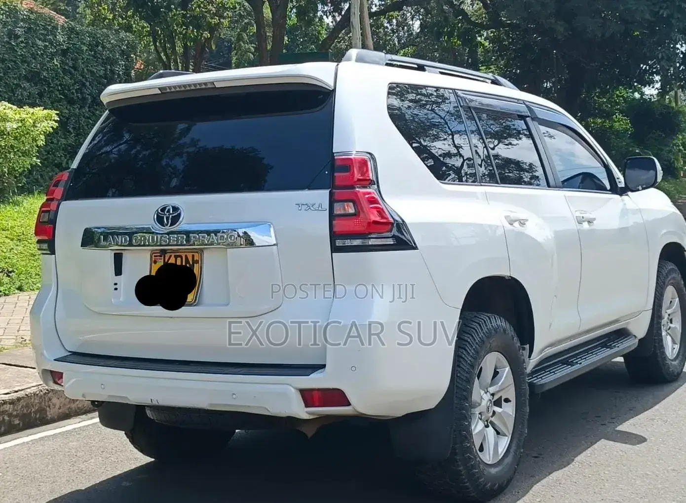 Toyota Land Cruiser Prado 2.8 2018 White