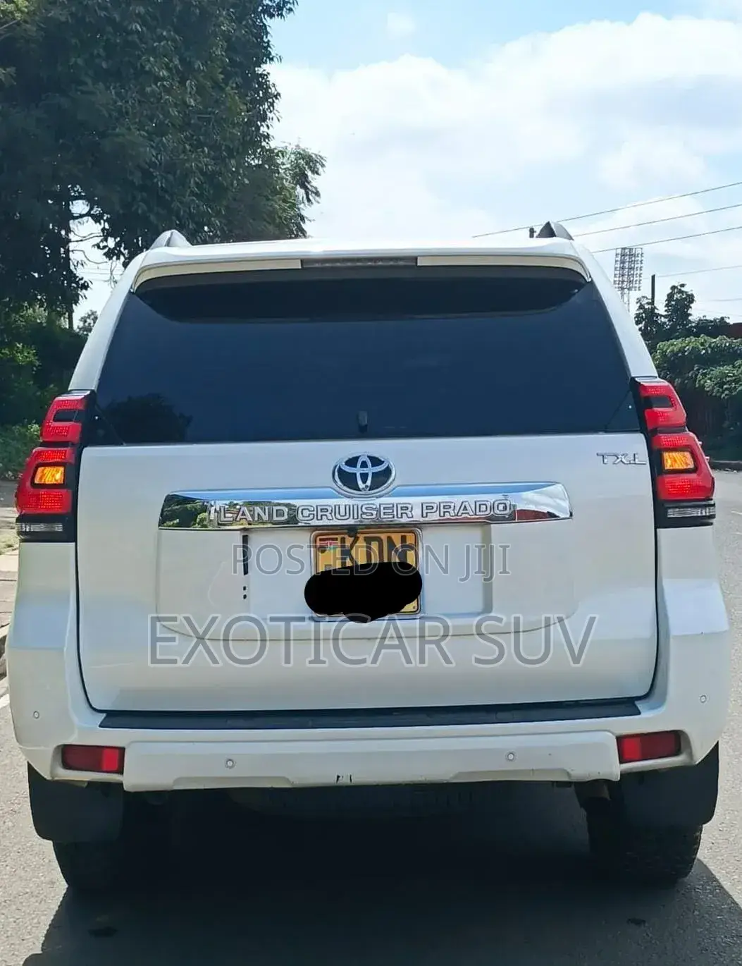 Toyota Land Cruiser Prado 2.8 2018 White