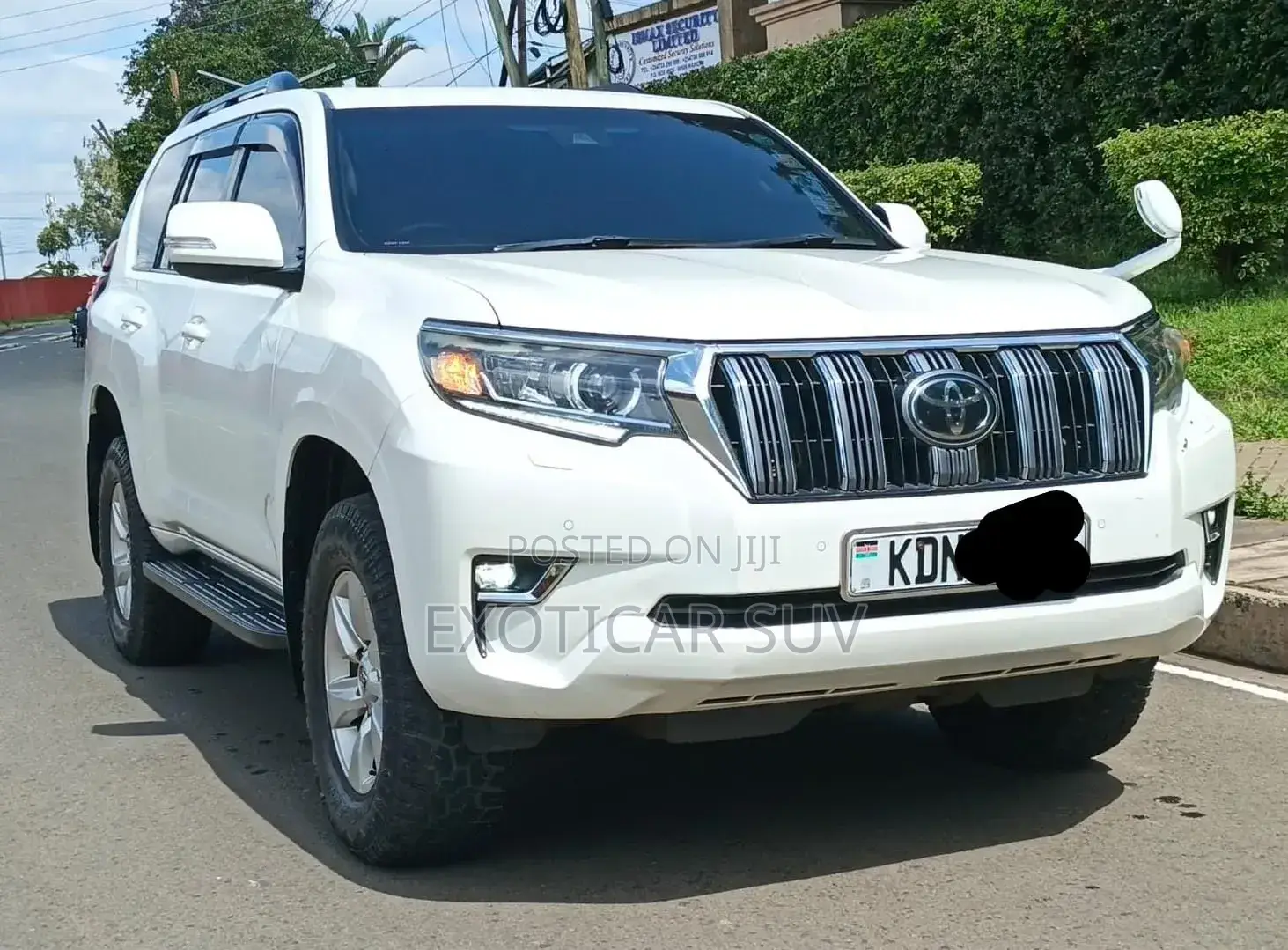 Toyota Land Cruiser Prado 2.8 2018 White
