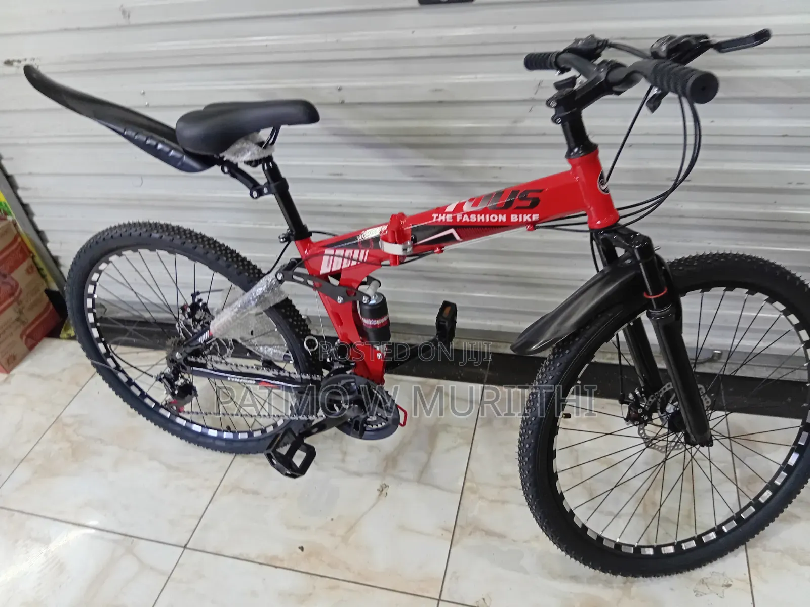7 Speed Foldable Mountain Bike Size 26