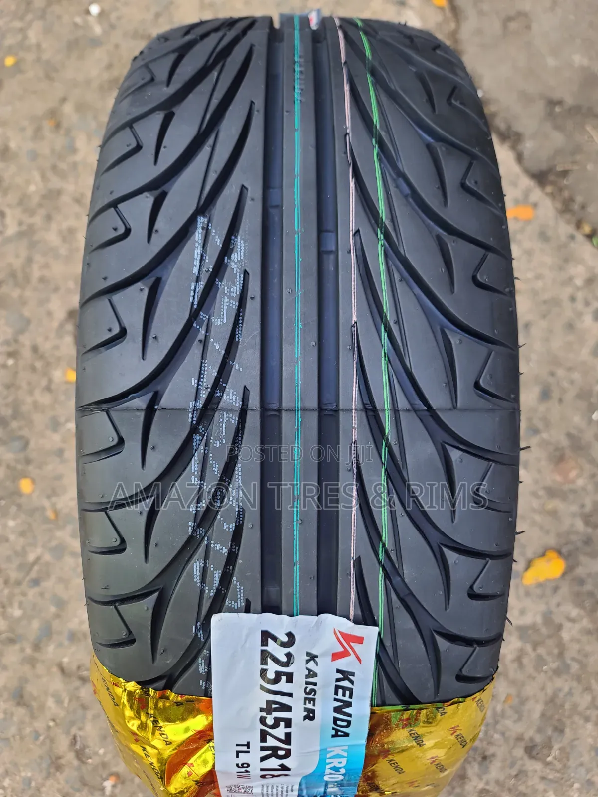 225/45r18 Kenda Tyres 91 W Keiser Kr20