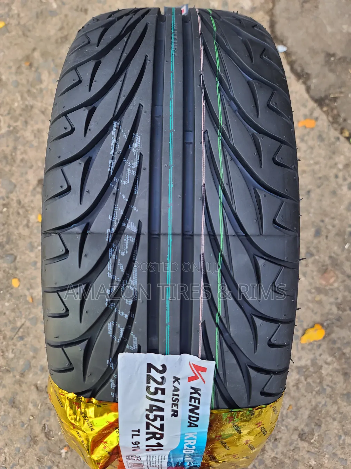 225/45r18 Kenda Tyres 91 W Keiser Kr20