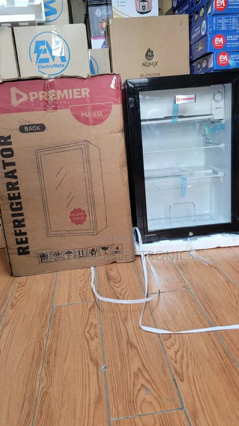 Premier 65l Glass Door Fridge for Home Office