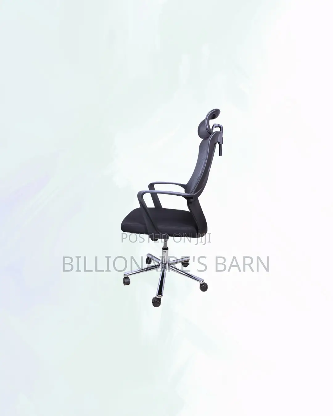 High-Quality Mesh Office Chair Headrest Lumbar Support Wide Shipping