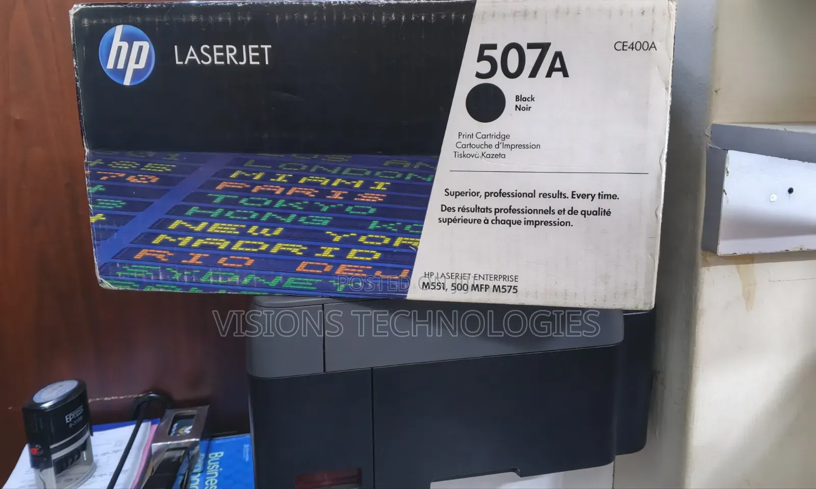 Hp 507a Toner for MFP M570 Series.