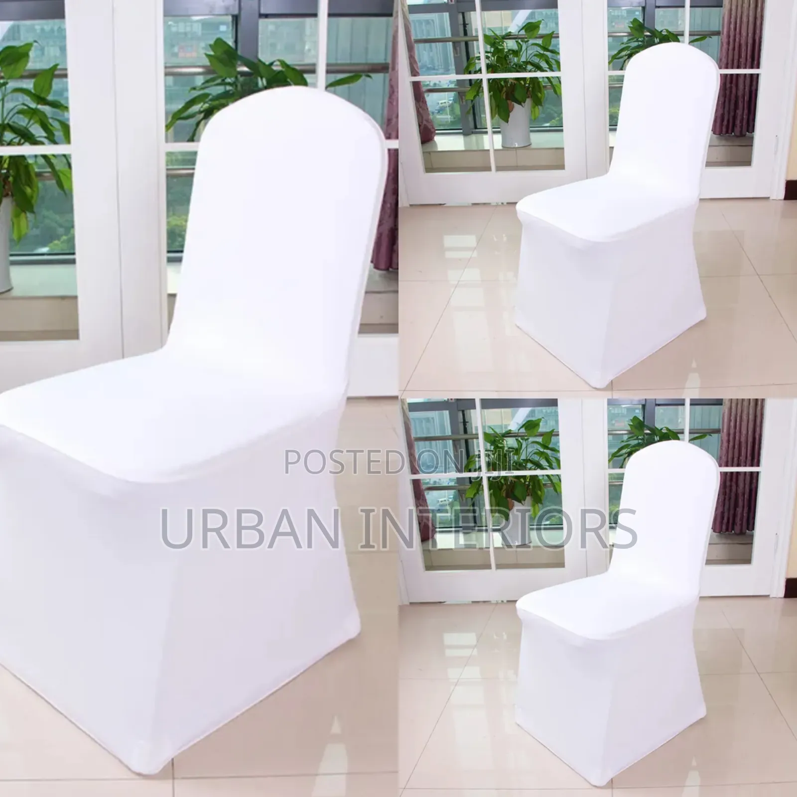 White Chair Covers White Stylish and Wrinkle Free Chair Covers