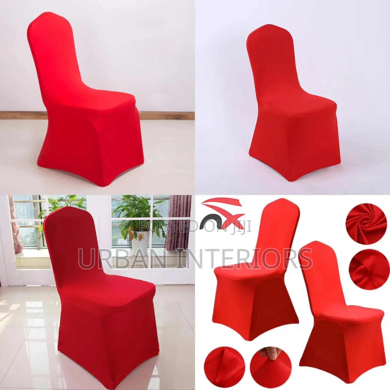 Red Spandex Chair Covers Red Chair Covers for Conference Styling