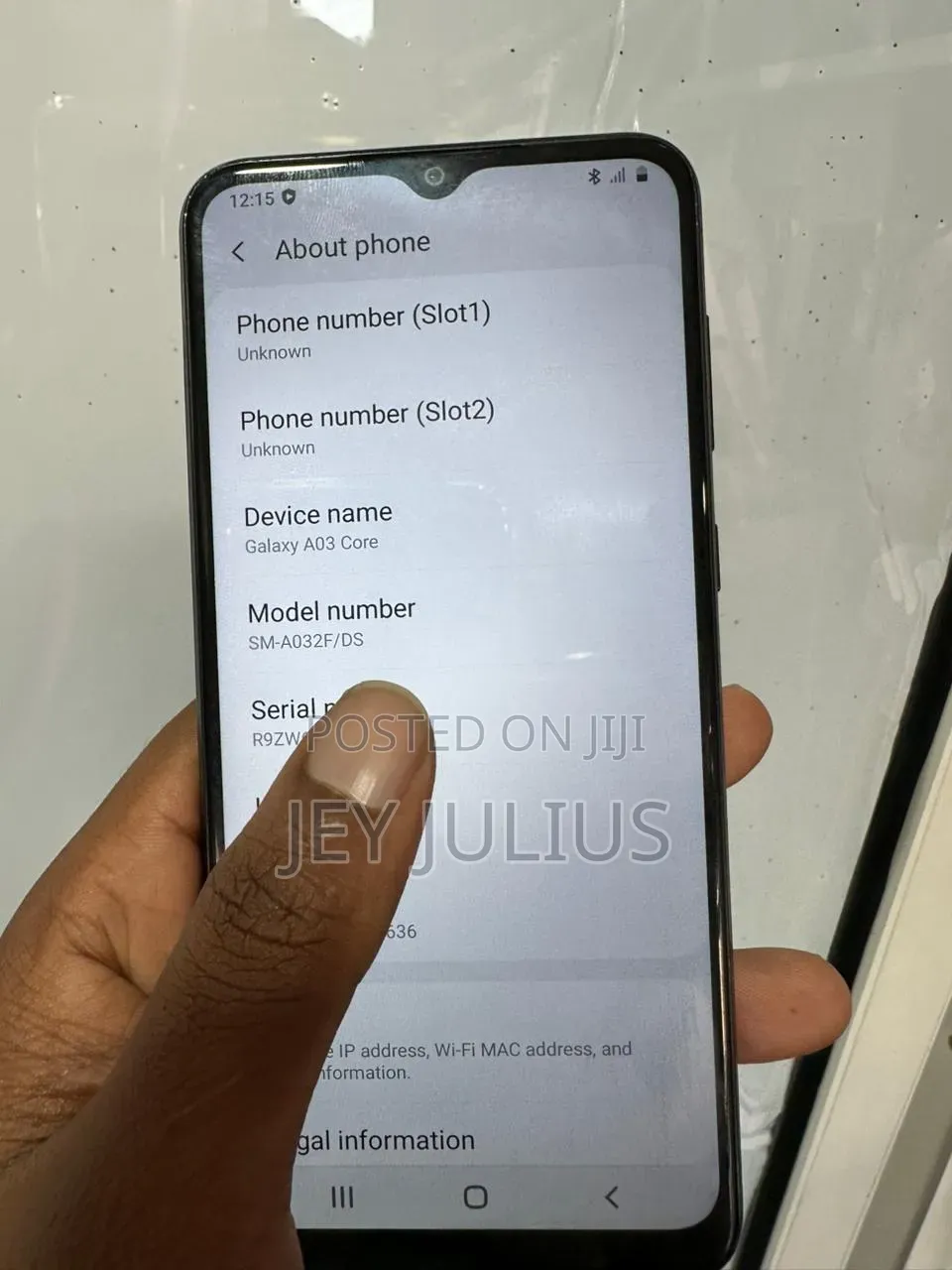 Samsung Galaxy A03 Core 32 GB Black