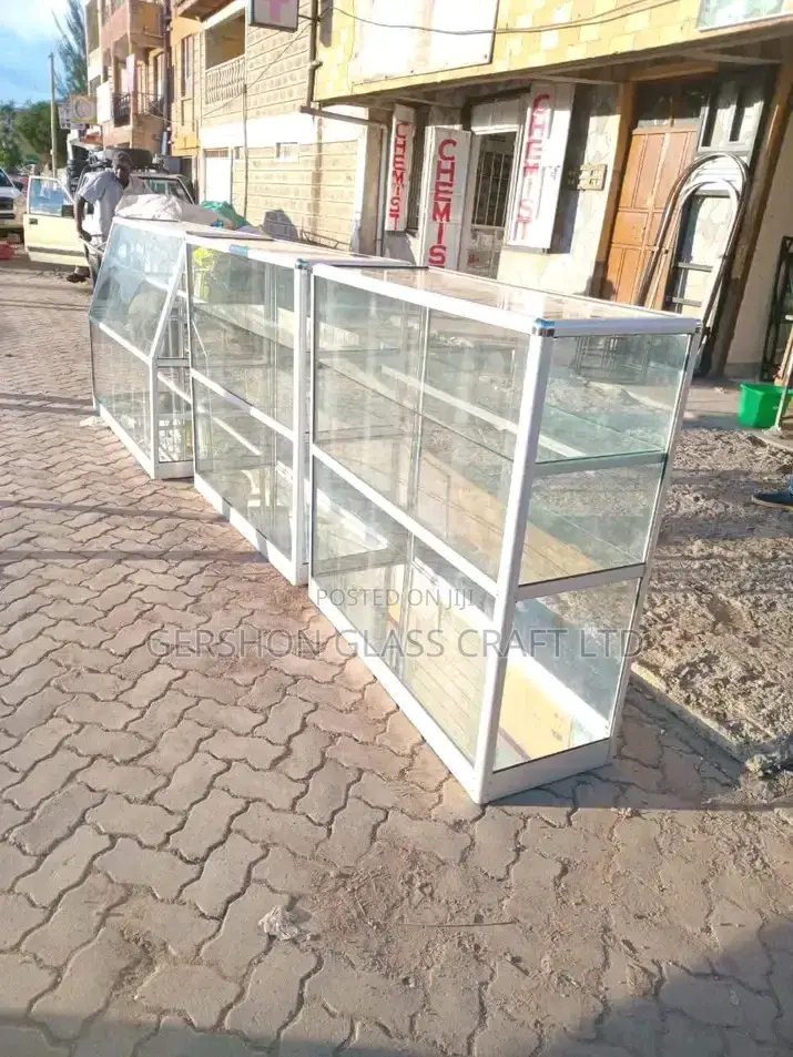 Cosmetics Glass Display