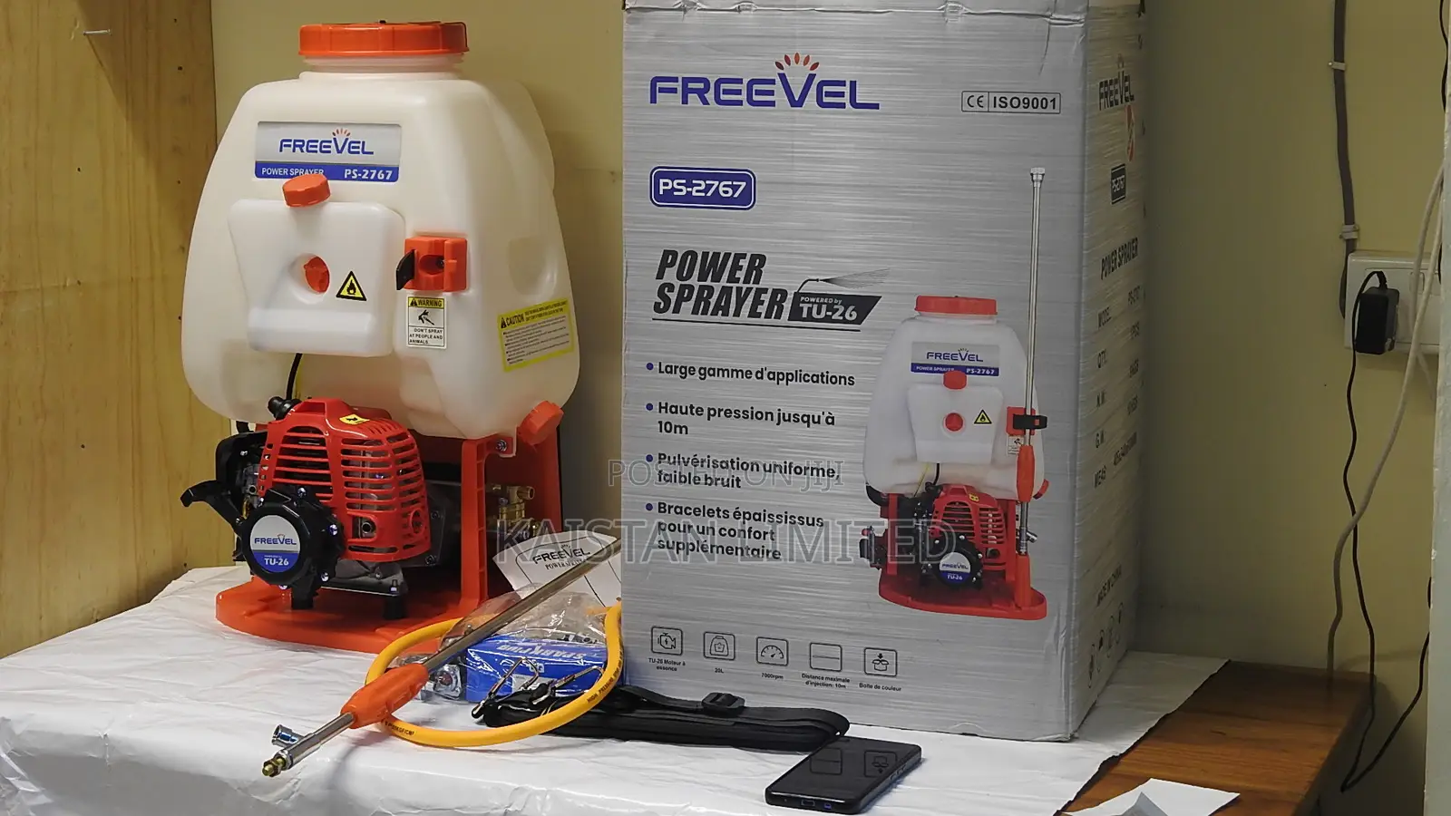 Freevel Power Sprayer 20l Petrol Knapsack Sprayer. 2 Stroke Knapsack