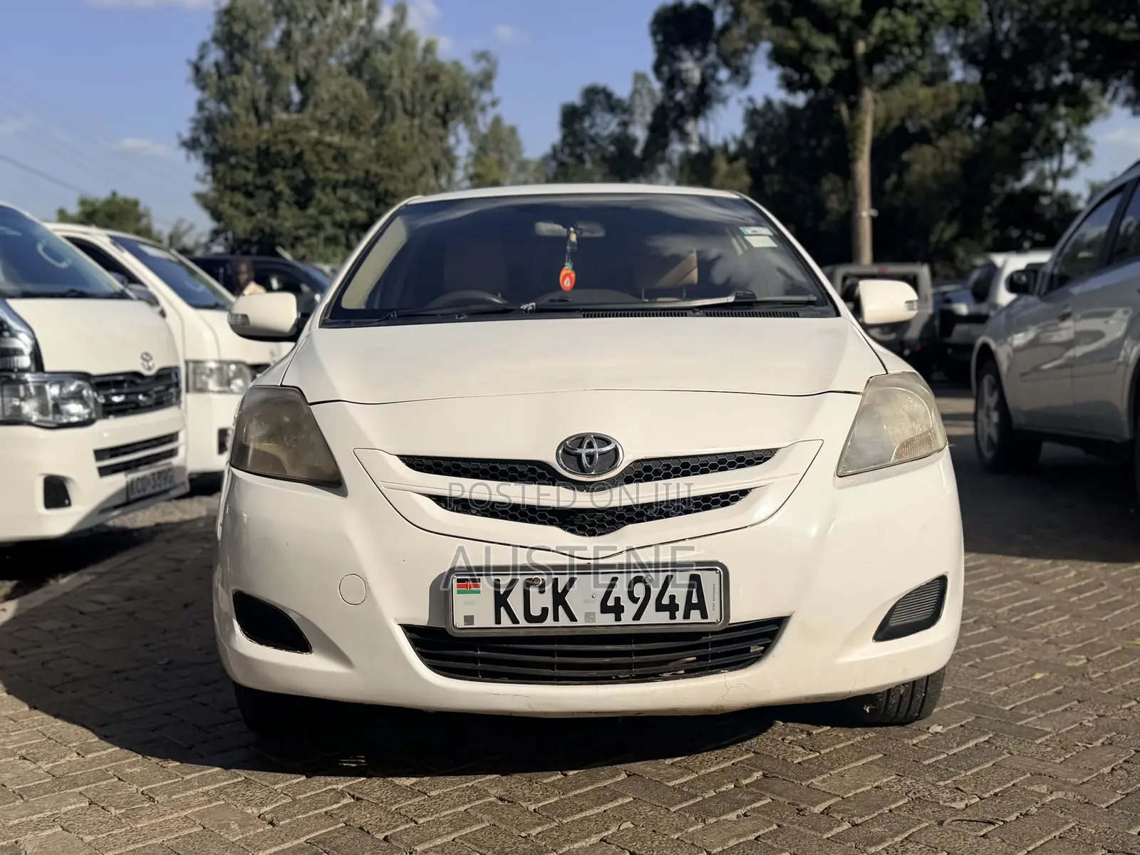 Toyota Belta 2009 White