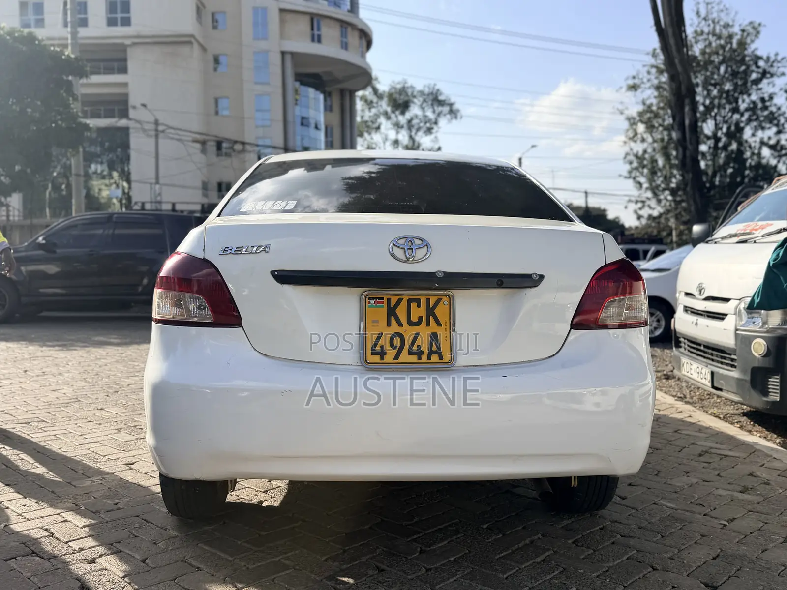 Toyota Belta 2009 White