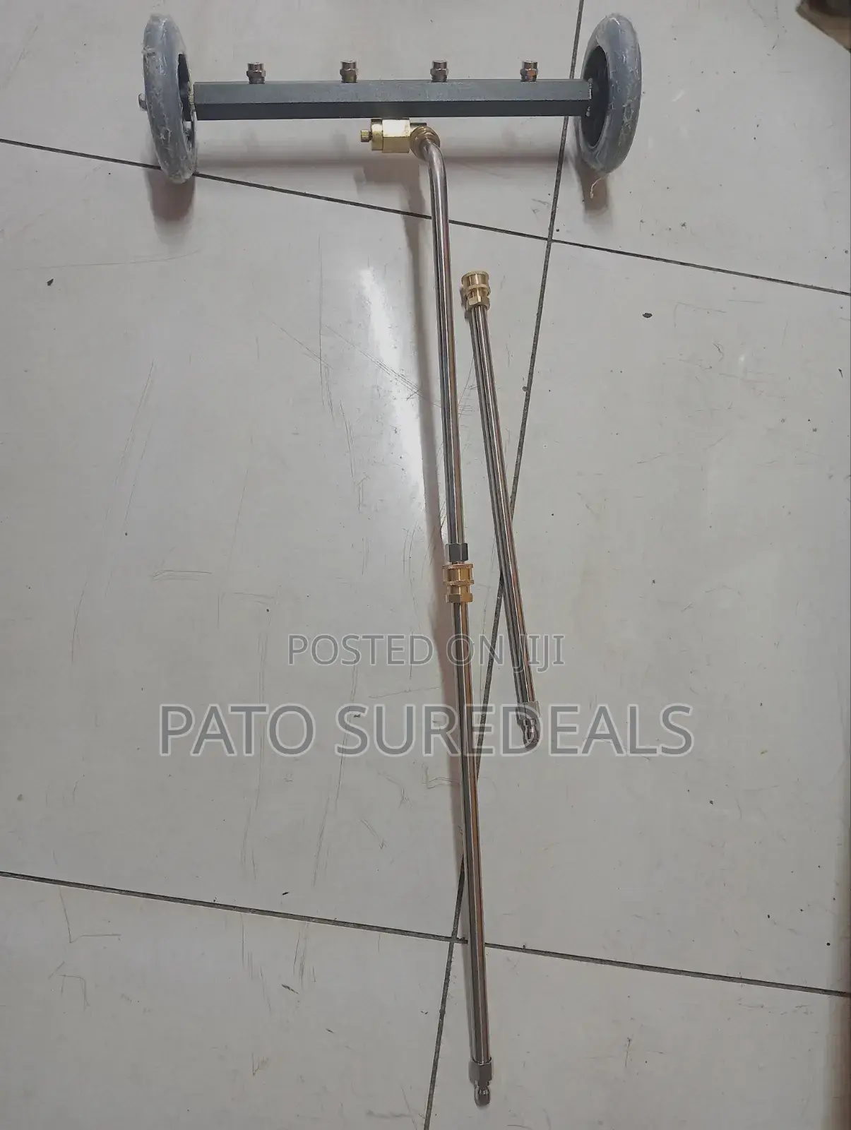 Underground Pressure Washer Machine 4 Nozzle
