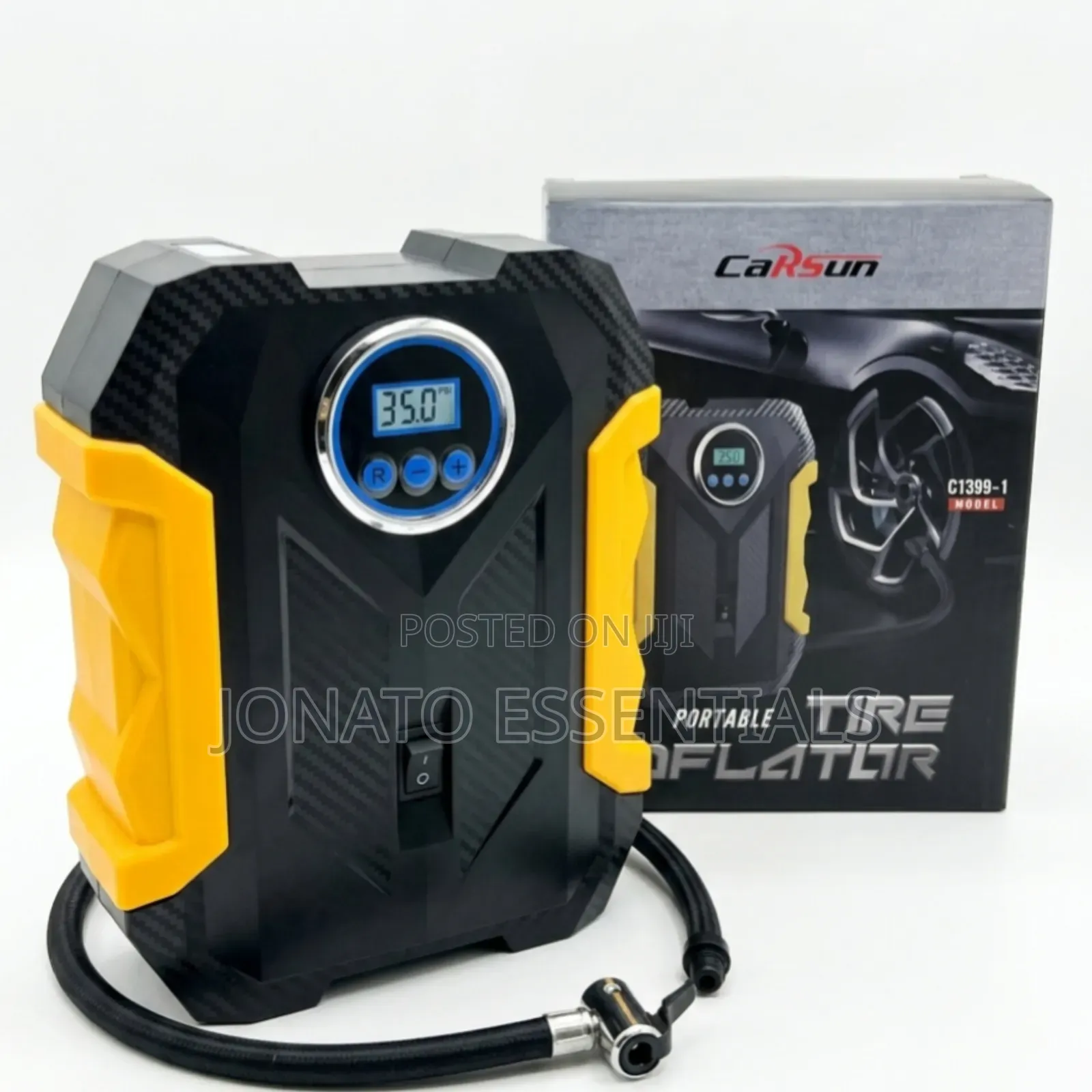 Carsun Portable Digital Car Tire Inflator Air Compressor Pump
