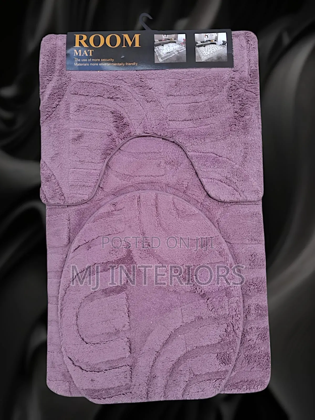 3pcs Luxury Toilet Mat Set