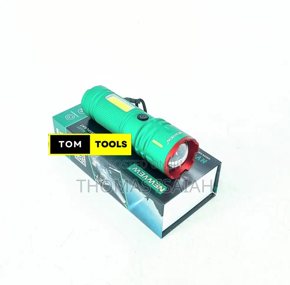 Nv- Super Bright 1000 Lumen Aluminum Alloy Led Torch 4500mah