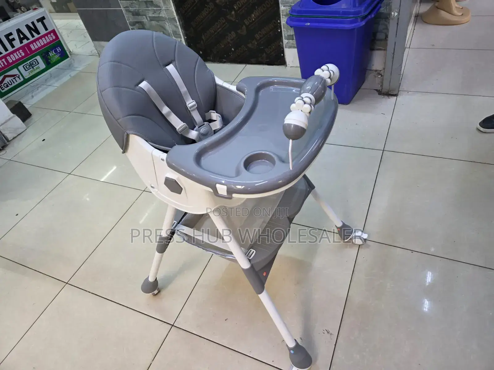Foldable 2-in-1 Baby High Chair