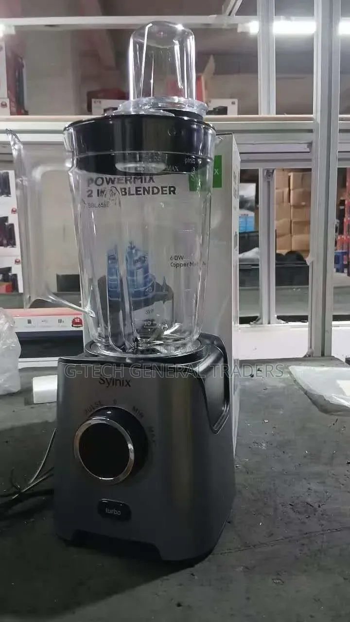 Syinix 2in1 Heavy Duty Blender and Grinder 650w