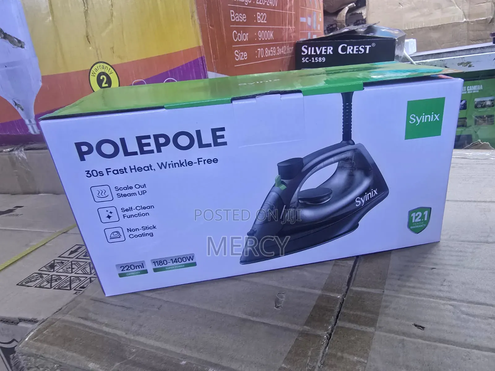 Pole Pole Iron Box