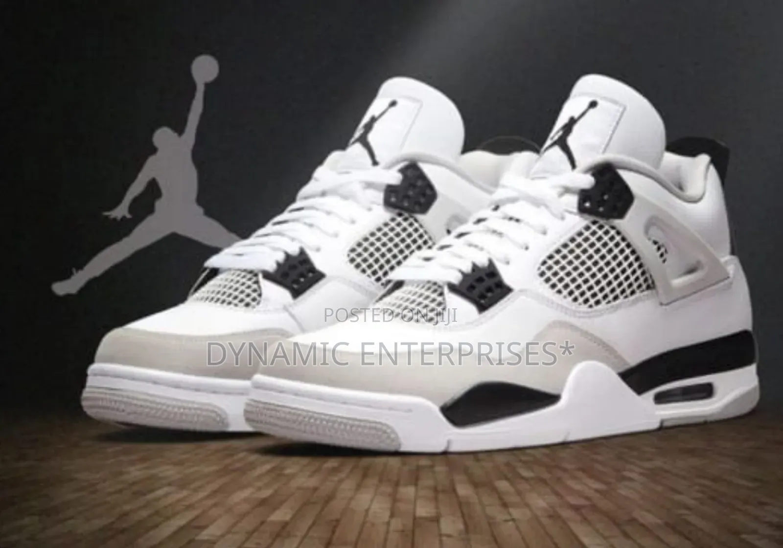Jordan 4 Military Black Shoes ,:Sz39-43