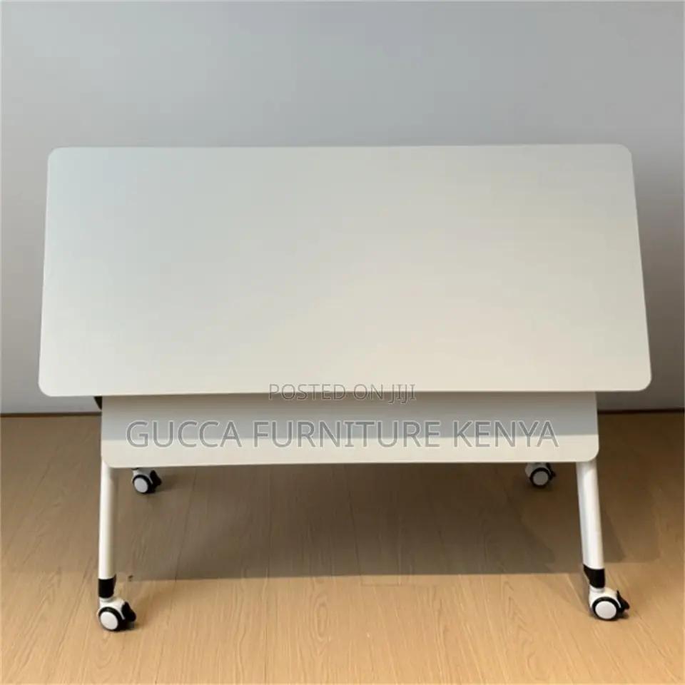 Imported White Folding Home Office Gaming Desk