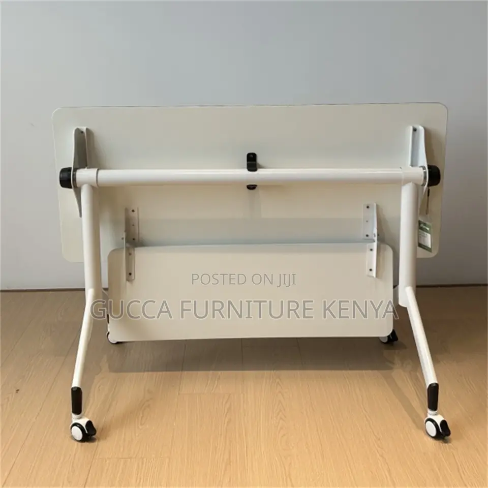Imported White Folding Home Office Gaming Desk