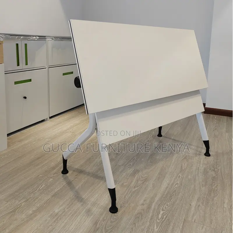 Imported White Folding Home Office Gaming Desk
