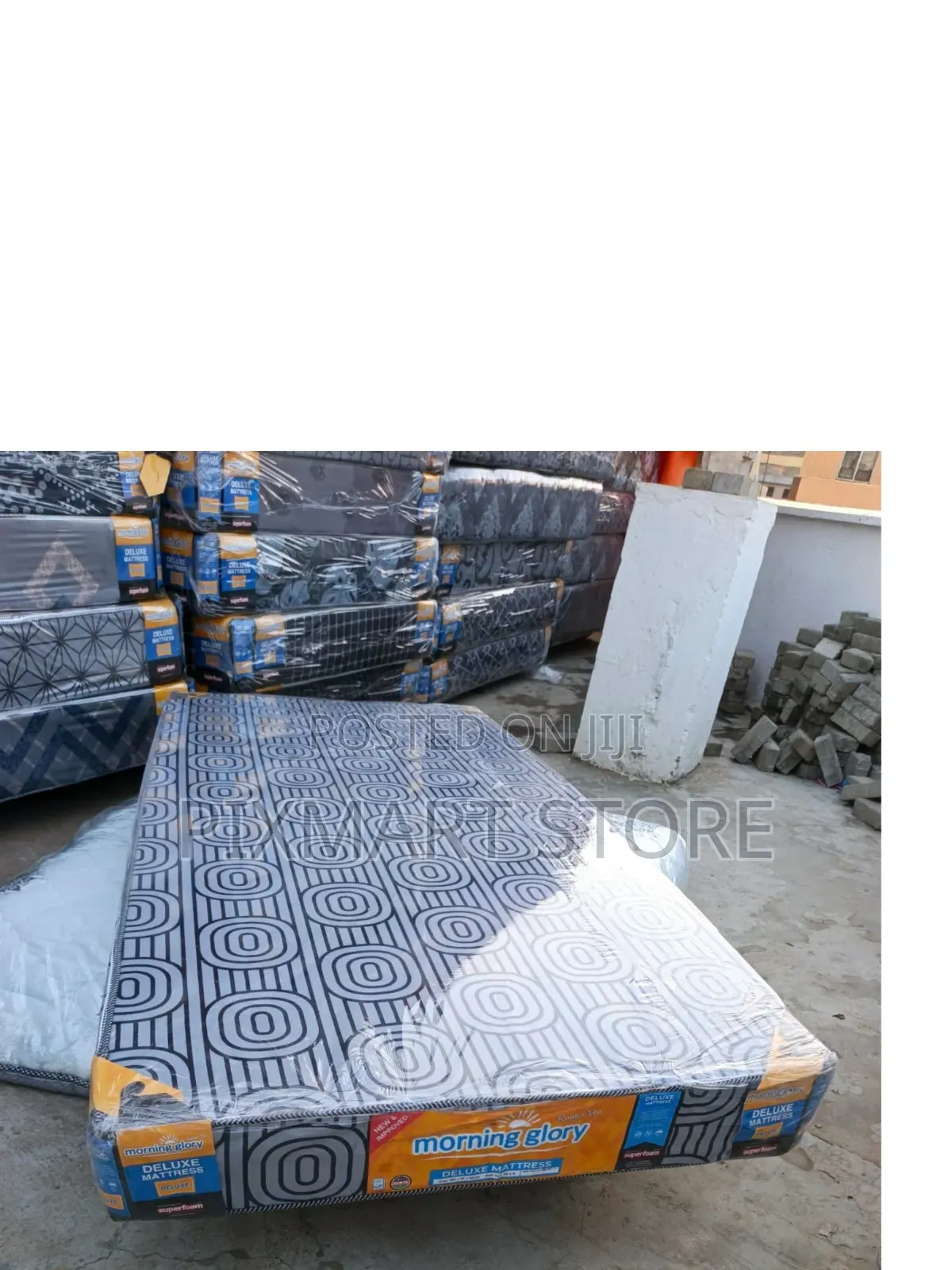 Morning Glory 6 Inch Plain Mattress 3x6 Medium Density