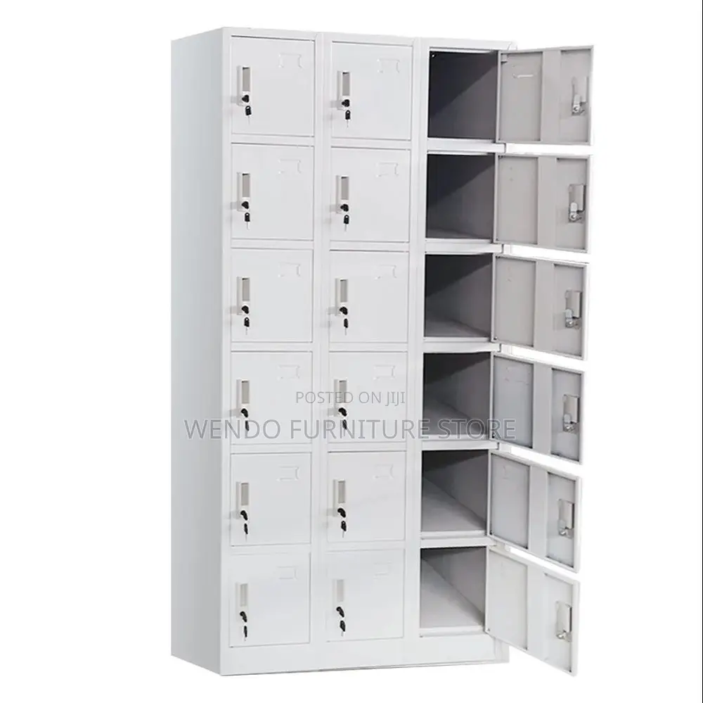 Office Cabinets; 12 Lockers Executive Filing Cabinet