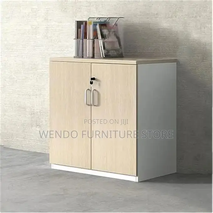 Office Cabinet; Wooden Storage Credenza Cabinet Wit 2 Doors