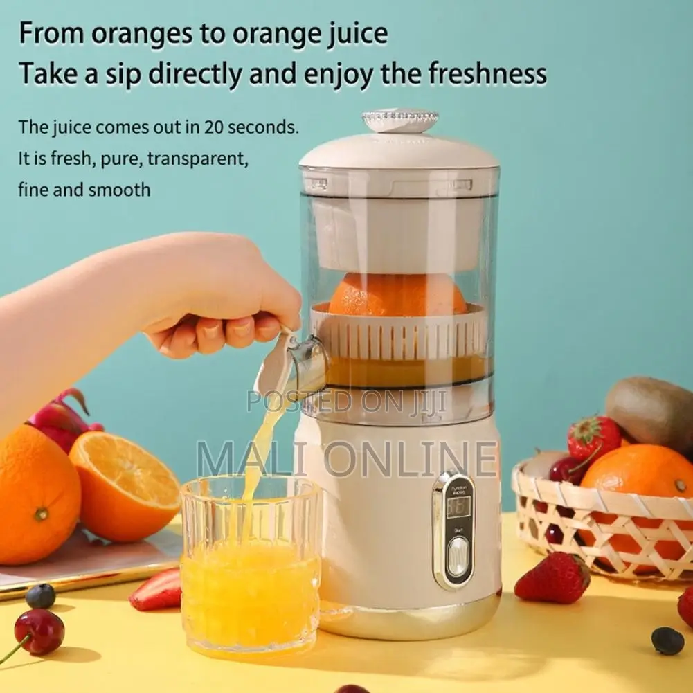 Rechargeable Electric Citrus Juicer Portable 45w Automatic Fruit Juice