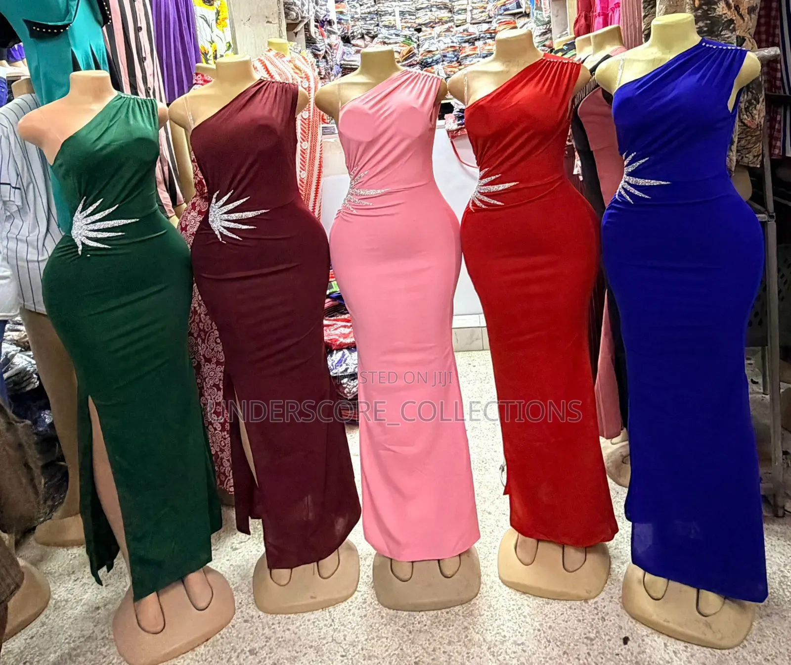 One Shoulder Out Bodycon Dinner Dresses