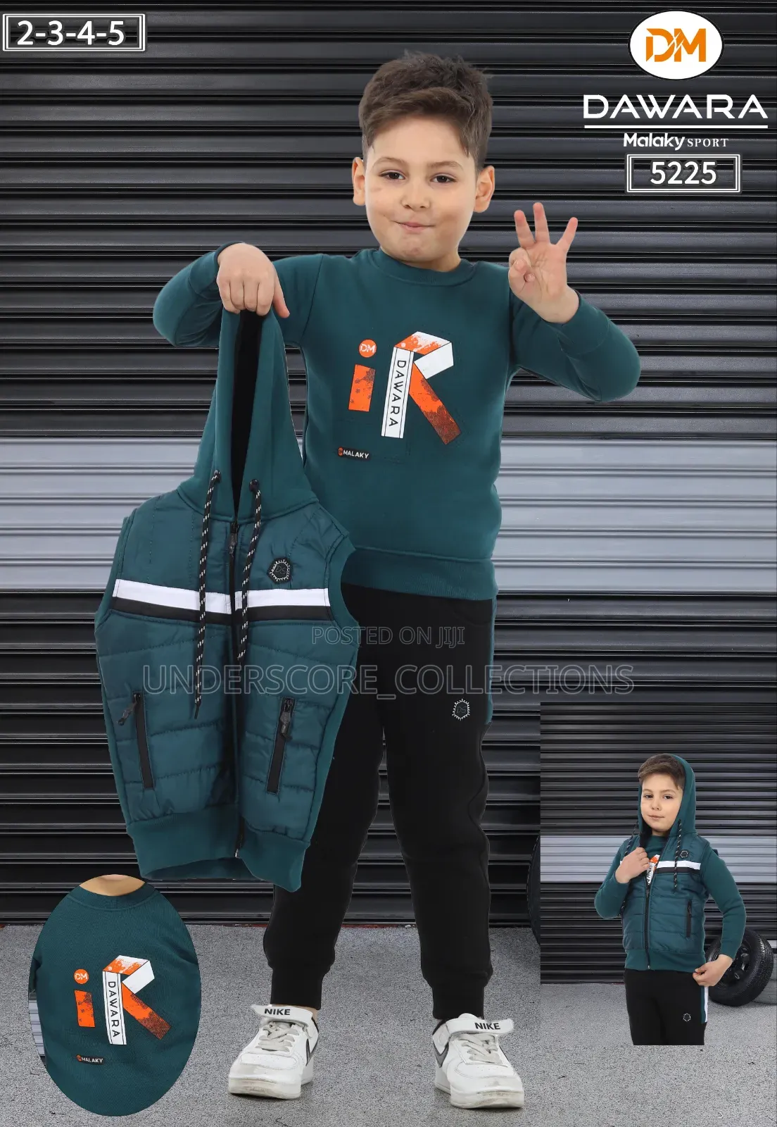 3mths-3years Three in One Turkey Tracksuit for Boys