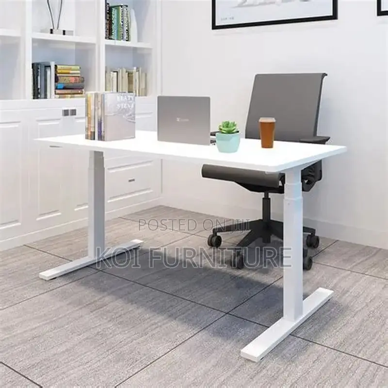 Office Desk; 1.2 Meters Centree Adjustable Electric Desk