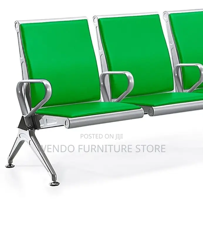 Office Bench; Three Seaters Reception Office Modern Bench